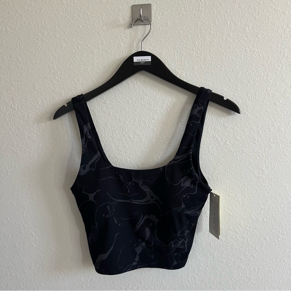 🩶🖤🩶All in Motion Marble Top Activewear Top🖤🩶🖤
